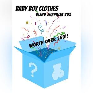 Baby boy clothes surprise box 12-18 months!